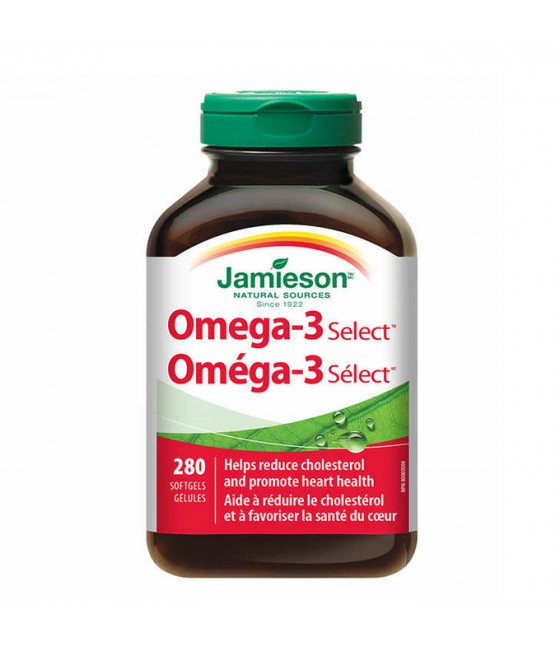 Jamieson健美生 鱼油280软胶囊/瓶  Omega3 Select 