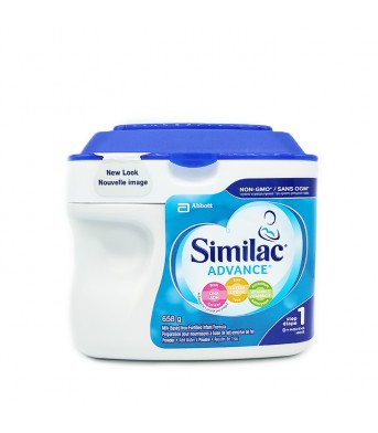 Similac雅培 1段一段婴儿奶粉658g/桶